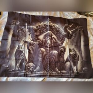 🌲BUY 1 GET 1 FREE 🌲 Odin Viking Tapestry
